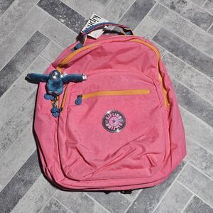 New Backpack Kipling  Pink 15" Laptop Seoul FLASH  PINK